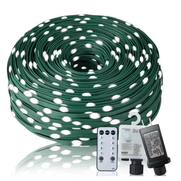 328FT Christmas Rope Lights – 1000 LED Outdoor String